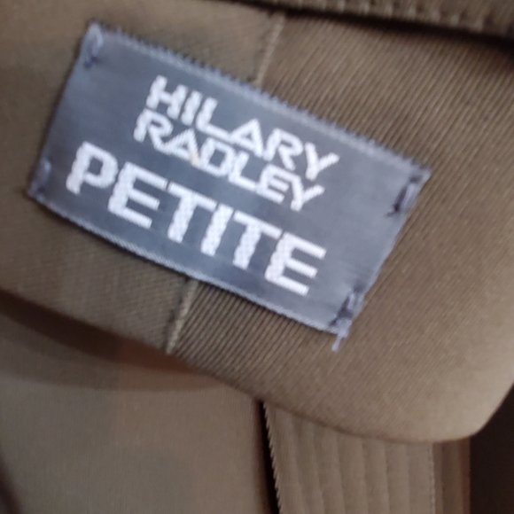 Hilary Radley Olive Trench Coat - Picture 2 of 11